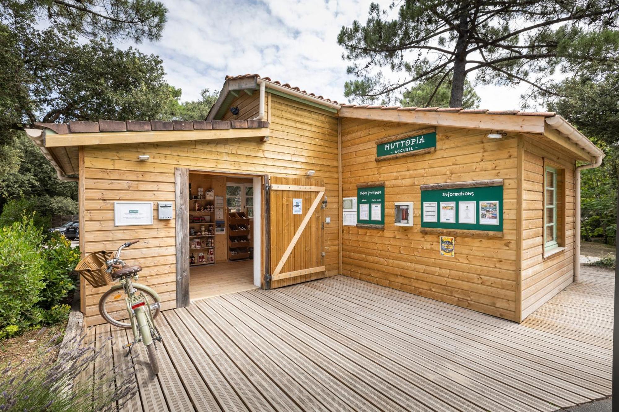 Huttopia Oleron Les Chenes Verts Dolus-d'Oleron Luaran gambar